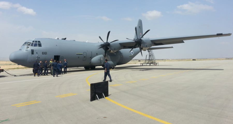 "שמשון", המטוס החדש של צה"ל נחת בישראל