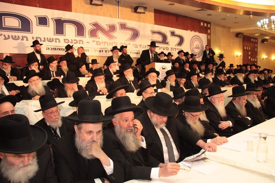 גלרית ענק: גדולי ישראל בכינוס "לב לאחים"