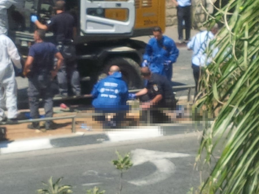 פיגוע טרקטור בירושלים: אברך חרדי נהרג וחמישה נפצעו קל