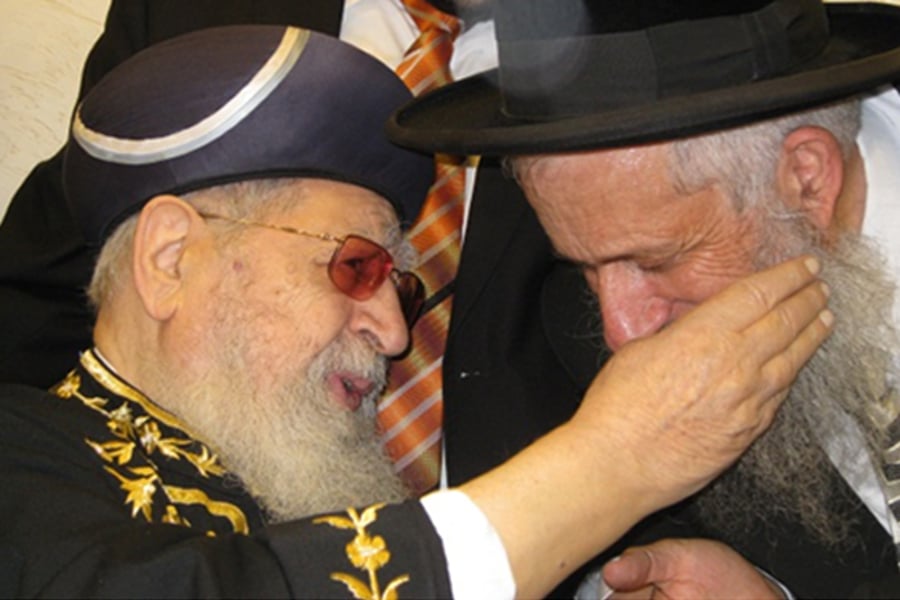 הרב טולדנו עם מרן הגר"ע יוסף