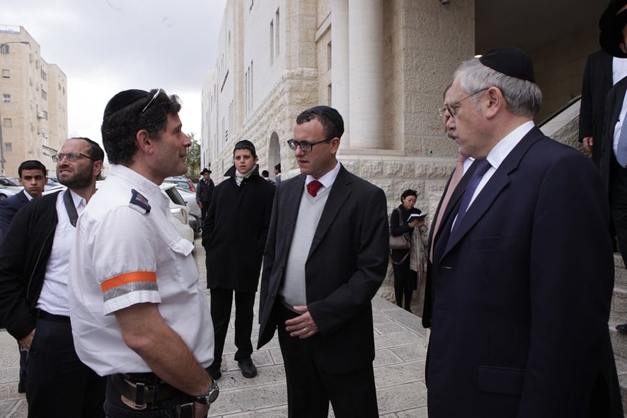 ראשי העדה הדרוזית ביקרו בבית הכנסת "קהילת בני תורה"