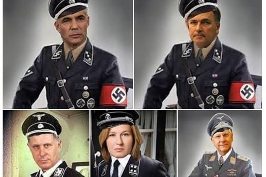 נחשף: מפרסם תמונות הבכירים במדי הנאצים