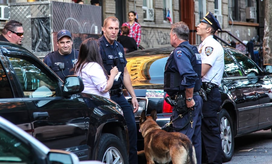 שוטרים בברוקלין