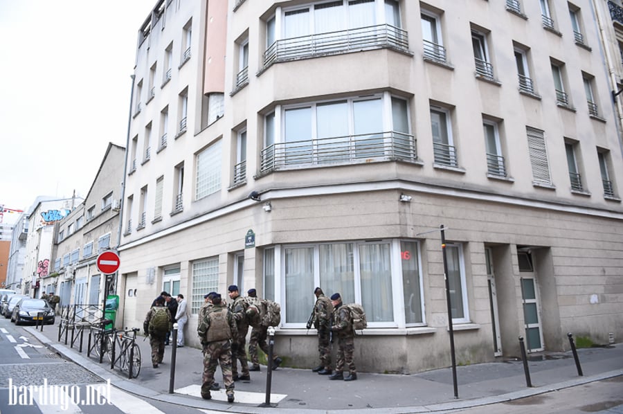 הבוקר שאחרי: אבטחה כבדה במוסדות יהודיים בפריז
