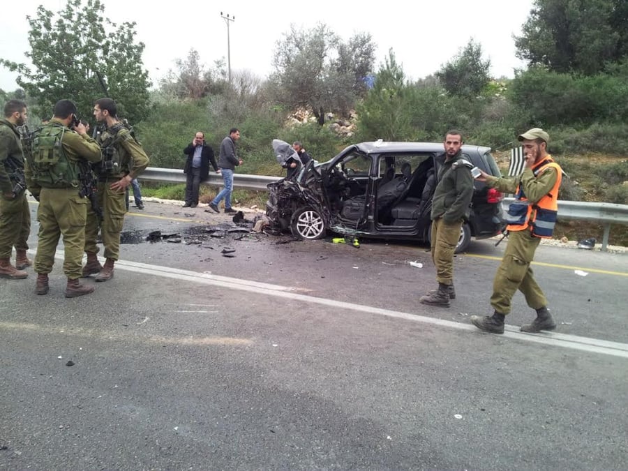 שני הרוגים ישראלים בתאונה קטלנית בשומרון