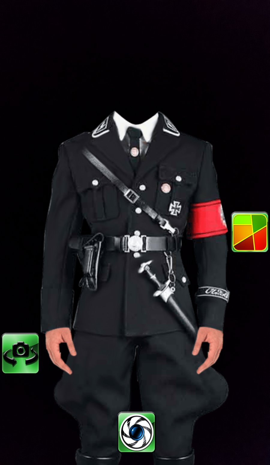 אפליקציה מציגה: צילום במדי הצבא הנאצי