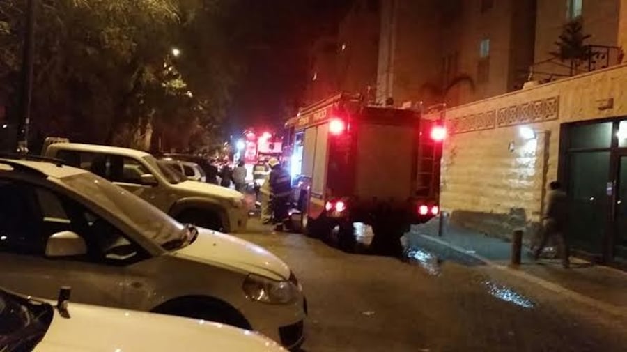 אסון בירושלים: קשיש בן 85 נספה בשריפה שפרצה בדירתו