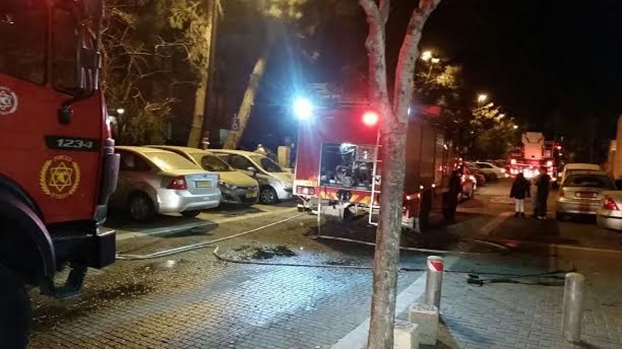 אסון בירושלים: קשיש בן 85 נספה בשריפה שפרצה בדירתו