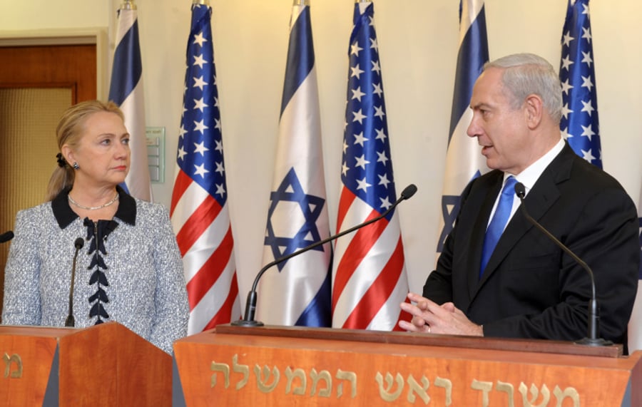 הילרי קלינטון: "להחזיר היחסים עם ישראל לבסיס המועיל"