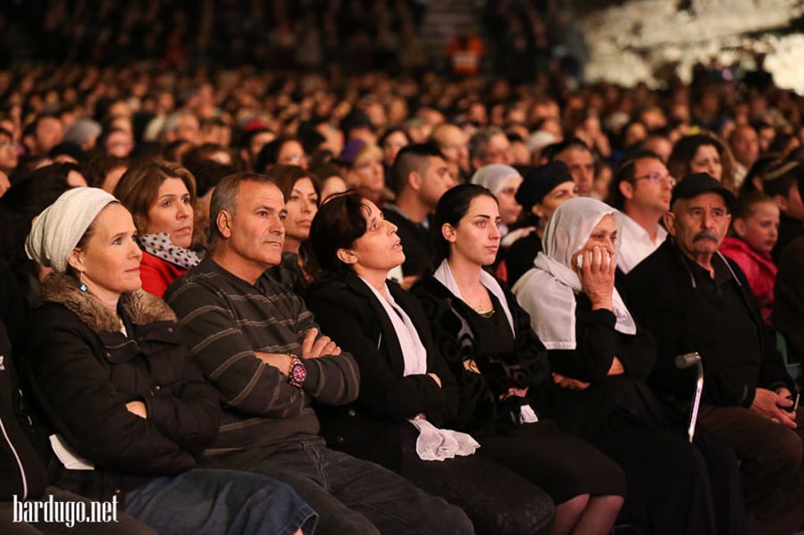 גלריה: אלפים בטקס יום הזיכרון בבריכת הסולטן