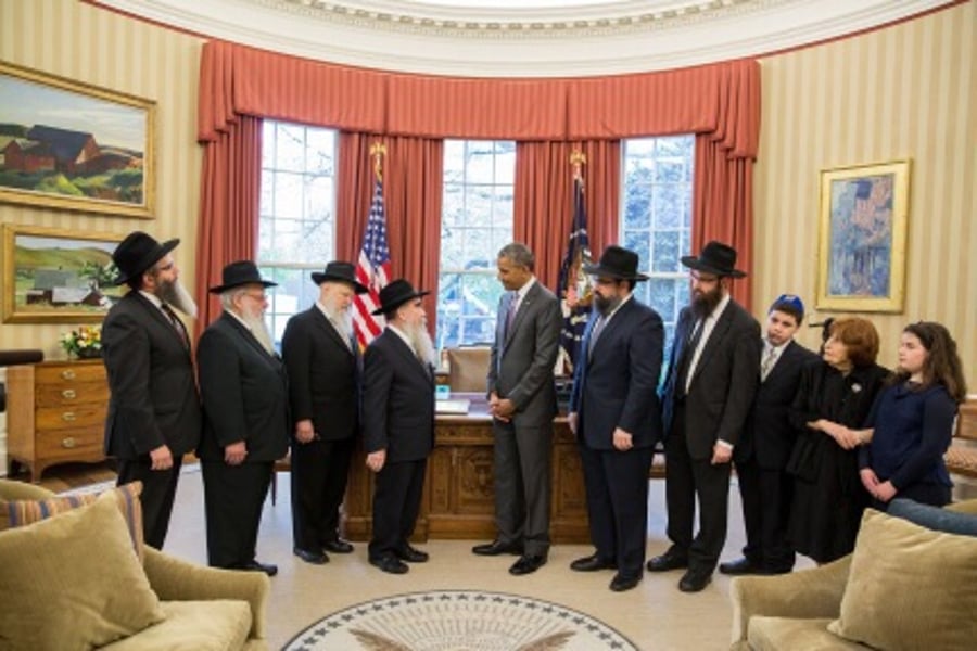 שליחי חב"ד נפגשו עם הנשיא ברק אובמה