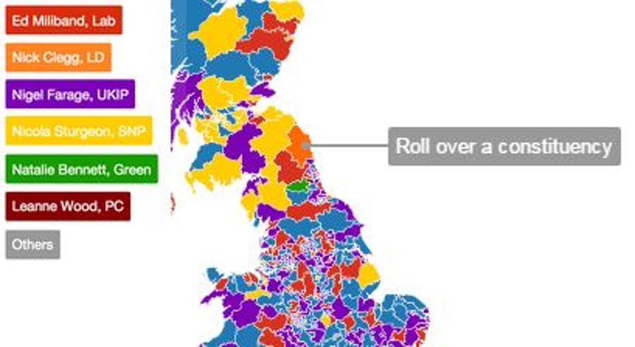 גוגל טרנדס ניבאה את תוצאות הבחירות בבריטניה באמצעות ניתוח חיפושי גולשים