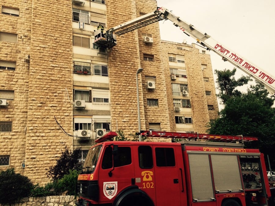ירושלים: אישה ניצלה מדליפת גז חמורה בדירתה