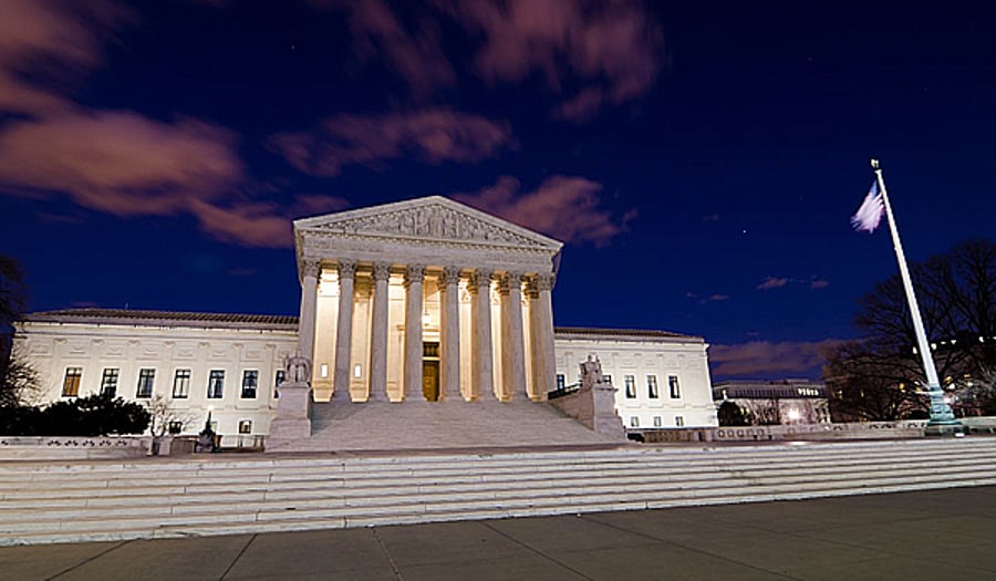 בניין בית המשפט העליון בארה"ב