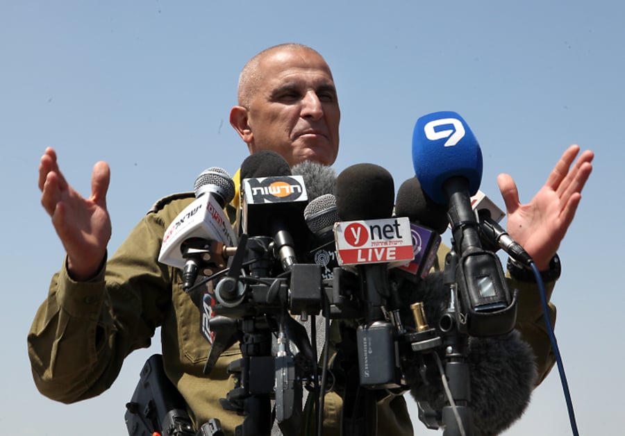 אלוף פיקוד הדרום: "חמאס עושה מאמצים לעצור ירי הרקטות"