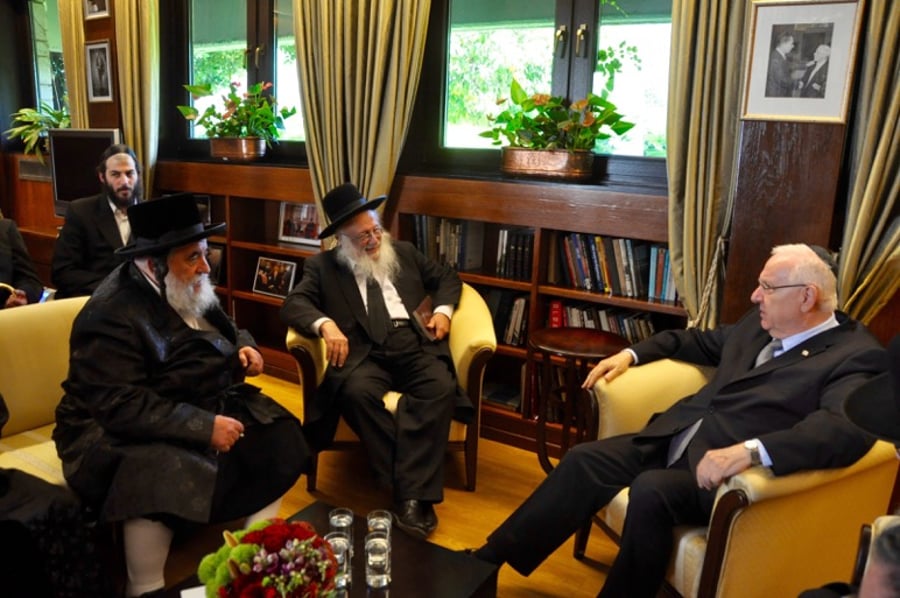 פגישת הרבנים והנשיא