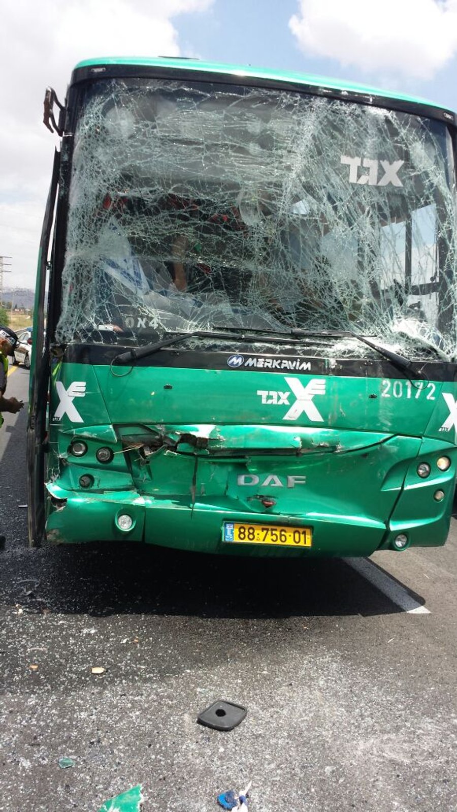 תאונה בין שני אוטובוסים: 20 תלמידות 'בית יעקב' נפצעו