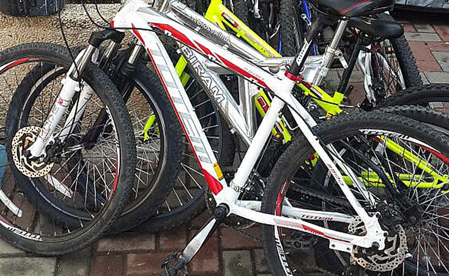 נעצר חשוד בגניבת 7 זוגות אופניים יוקרתיות