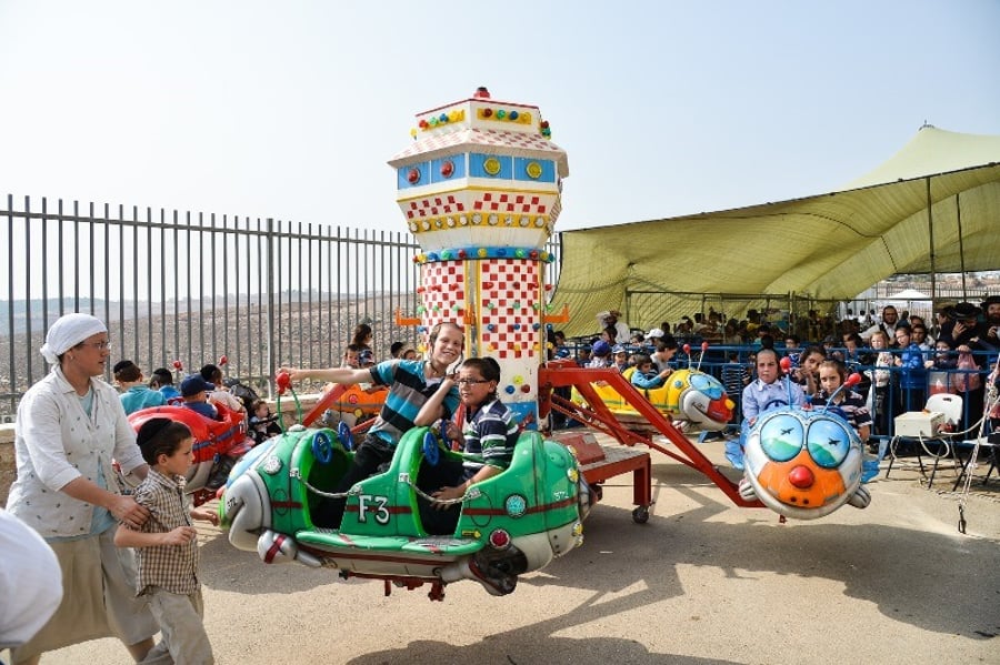 ביתר עילית: 25,000 ילדים ביקרו בחינם בלונה פארק ענק