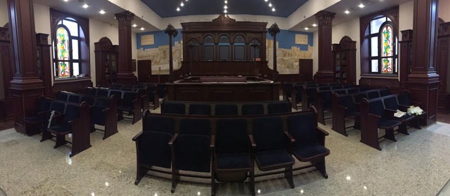 מאה שנה לבית הכנסת בבירת הרפובליקה המוסלמית