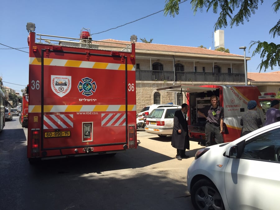 ירושלים: כספית חומצתית נשפכה, תשע תלמידות פונו לבית חולים