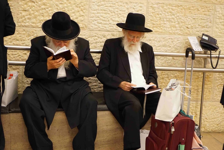 גלריה: תפילת הרבנים על ציונו של החפץ חיים