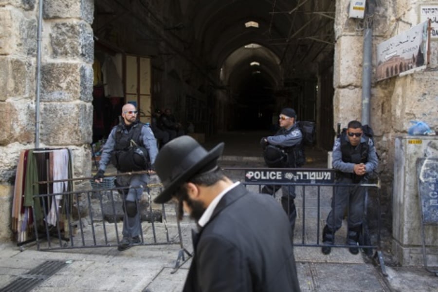 ירושלים: המשטרה השלימה את היערכותה לאבטחה ביום כיפור