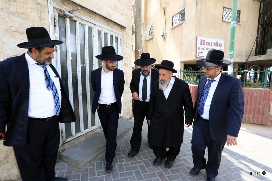 תיעוד: נציגי ש"ס בבני ברק ביקרו אצל הרבנים