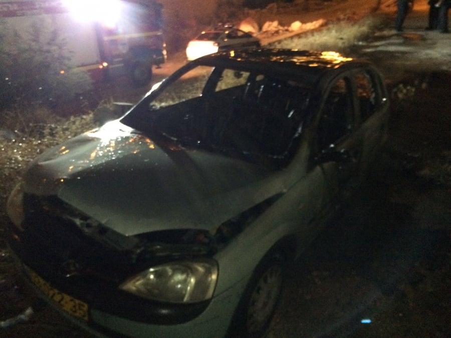 "מוות לערבים" ו"נקמה מנהלית": רכב הוצת במזרח ירושלים