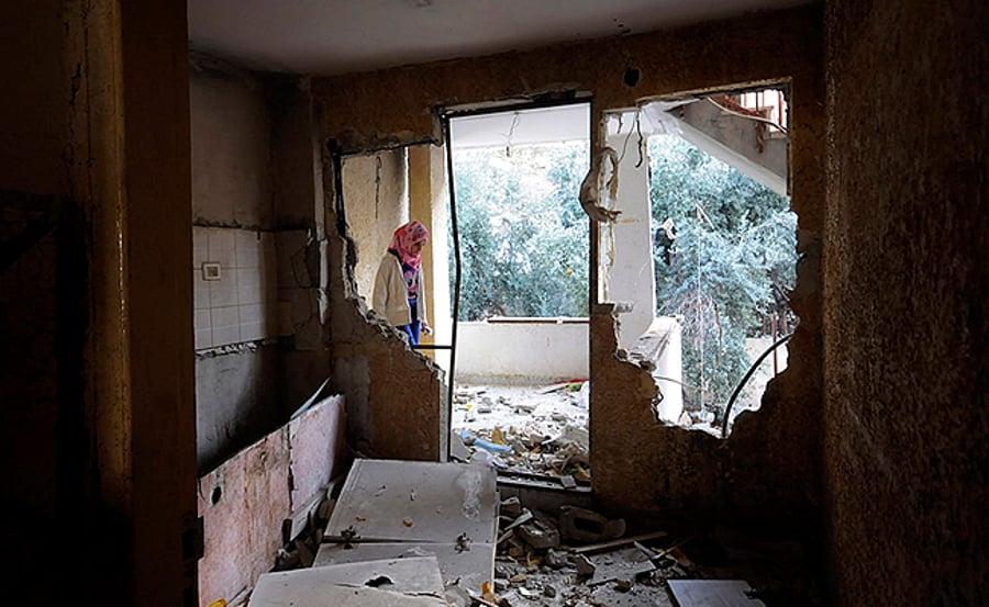 בית משפחת מחבל שנהרס ב-2014