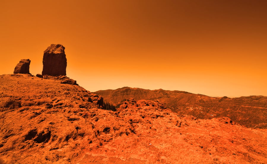 נאס"א: בעבר המאדים התאים לחיים, רוחות מהשמש פגעו בו