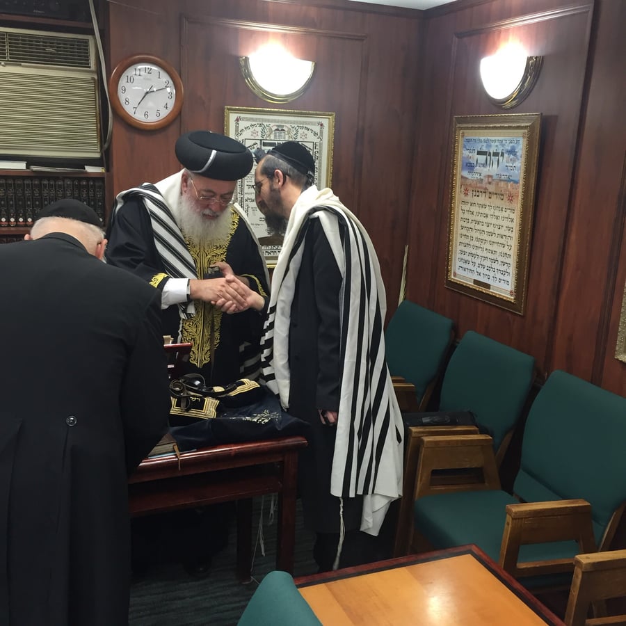 הראשל"צ הגר"ש עמאר בביקור בקהילה היהודית בברוקלין • סיקור