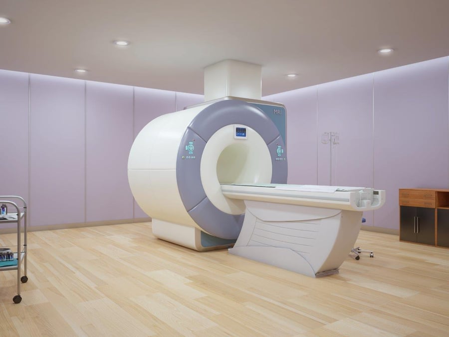 הדמיית מכשיר ה-MRI במכון החדש והמתקדם במרכז הרפואי מעיני הישועה