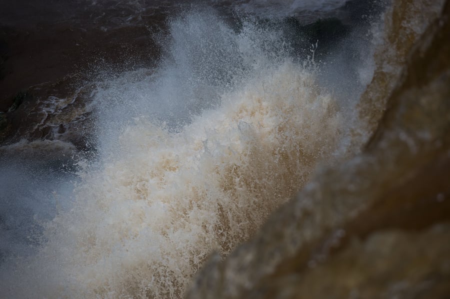 תיעוד מרהיב: מפלי נהר האיגואסו