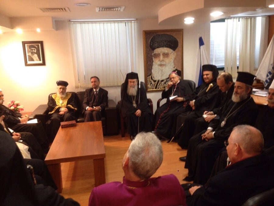 מנהיגי כל העדות נפגשו: "להגביר השלום בין הדתות" • צפו