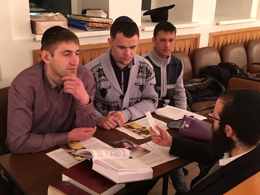 התלמידים ממוסקבה הפיצו תורה ברוסיה