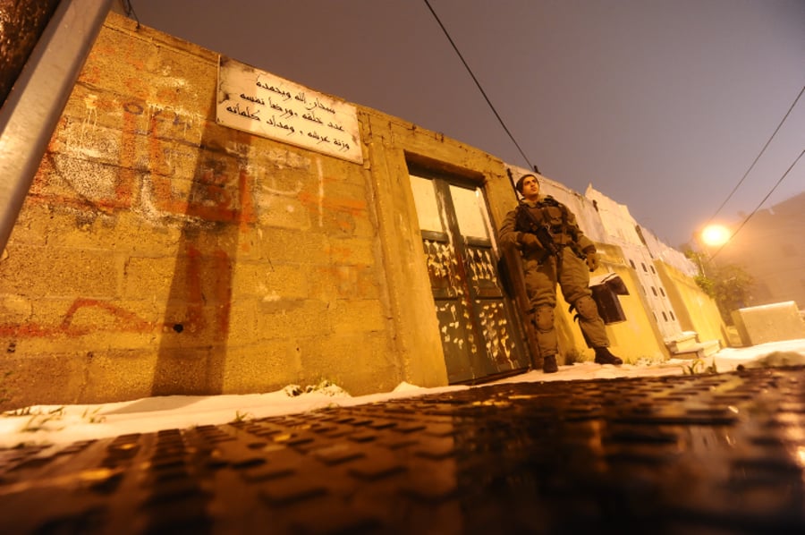 גלריה מרהיבה: העיר חברון מושלגת