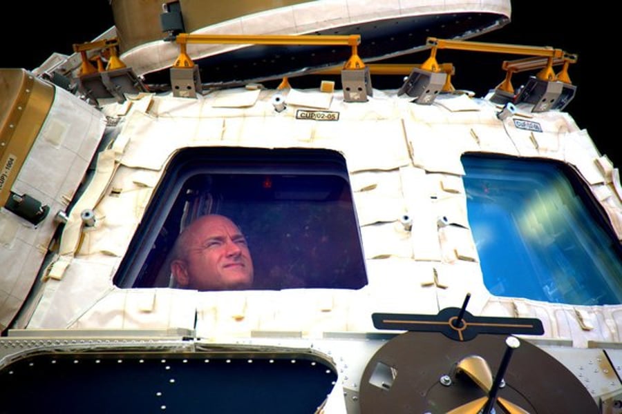 מרהיב: האסרונאוט תיעד את השנה בחלל