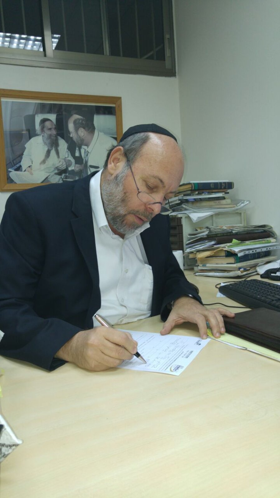 הרב ישראל פרידמן עורך "יתד נאמן"