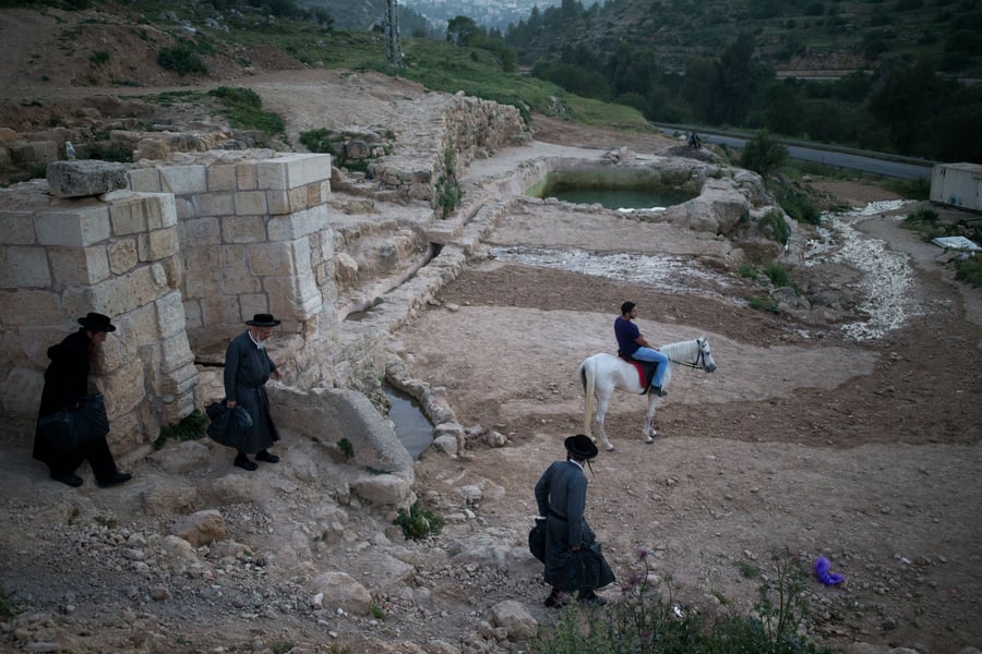 תיעוד: שאיבת "מים שלנו" בהרי ירושלים