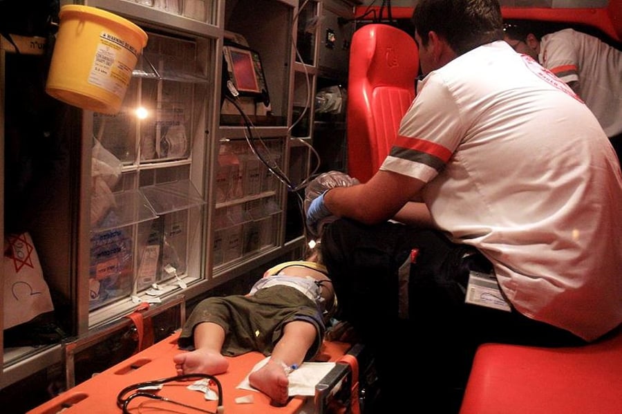 ילד בן 3 וחצי נפל מחלון ביתו ונפצע בינוני עד קשה