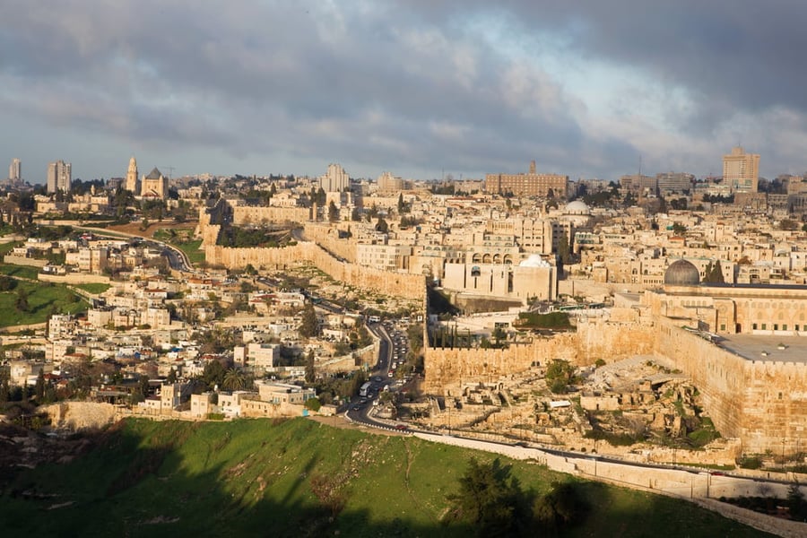 נוף ירושלים מהר הזיתים