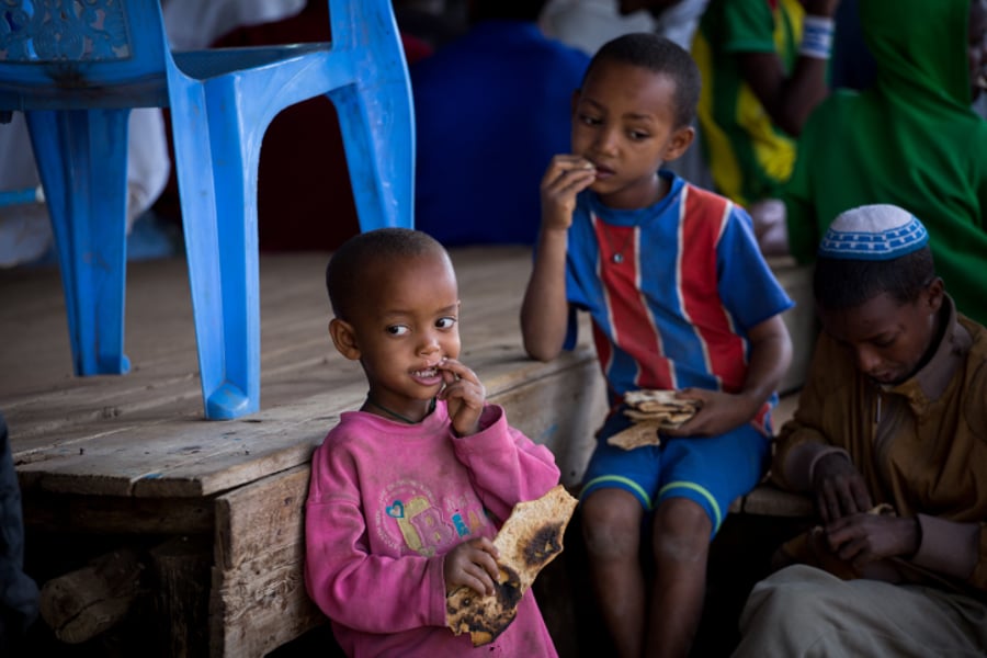 גלריה: כך נראה הפסח אצל בני הפלאשמורה באתיופיה