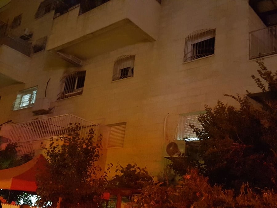 שריפה לילית בהר נוף: משפחה שלימה פונתה לבית החולים
