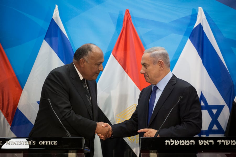 שר החוץ המצרי: "הסכסוך דוחה את תקוות הפלסטינים למדינה שבירתה מזרח ירושלים"