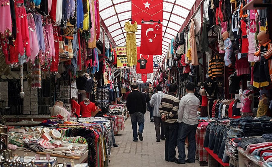 שוק בטורקיה. ארכיון