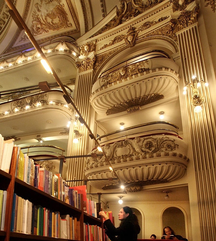 בואנוס איירס: חנות ספרים השנייה ביופייה בעולם