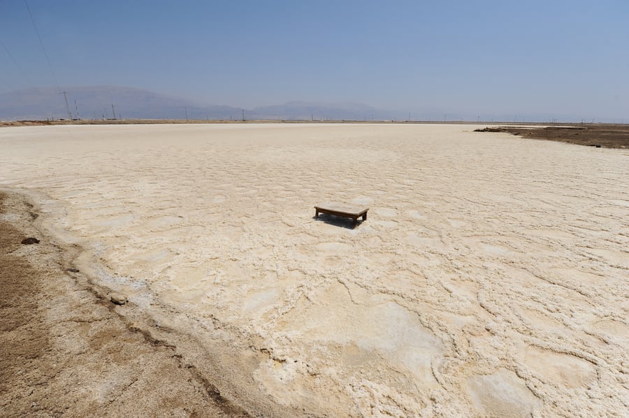 מתייבש והולך: תיעוד עצוב מים המלח