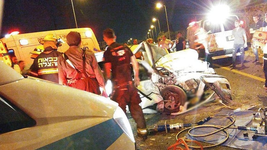 הרוגה ושני פצועים קשה בתאונה בצפון