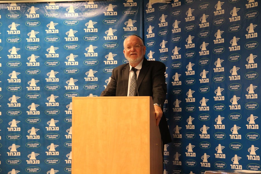 הרב מאיר יעקובוביץ' מנכ"ל מבחר.